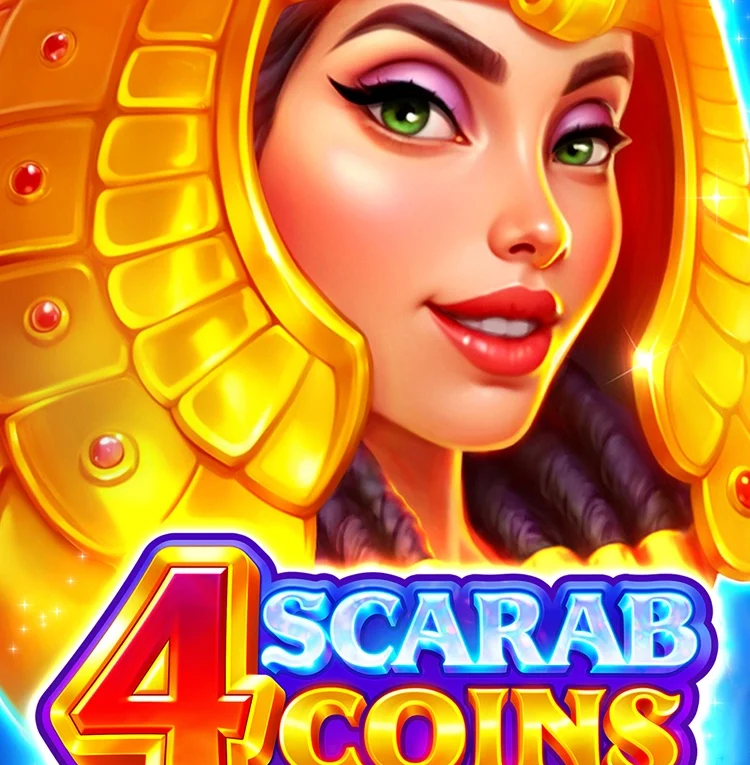 4 Scarab Coins